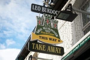 Leo Burdock Sign